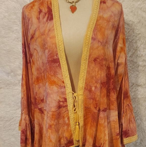 EASEL Flowy Cardigan. Never Worn - Picture 8 of 11